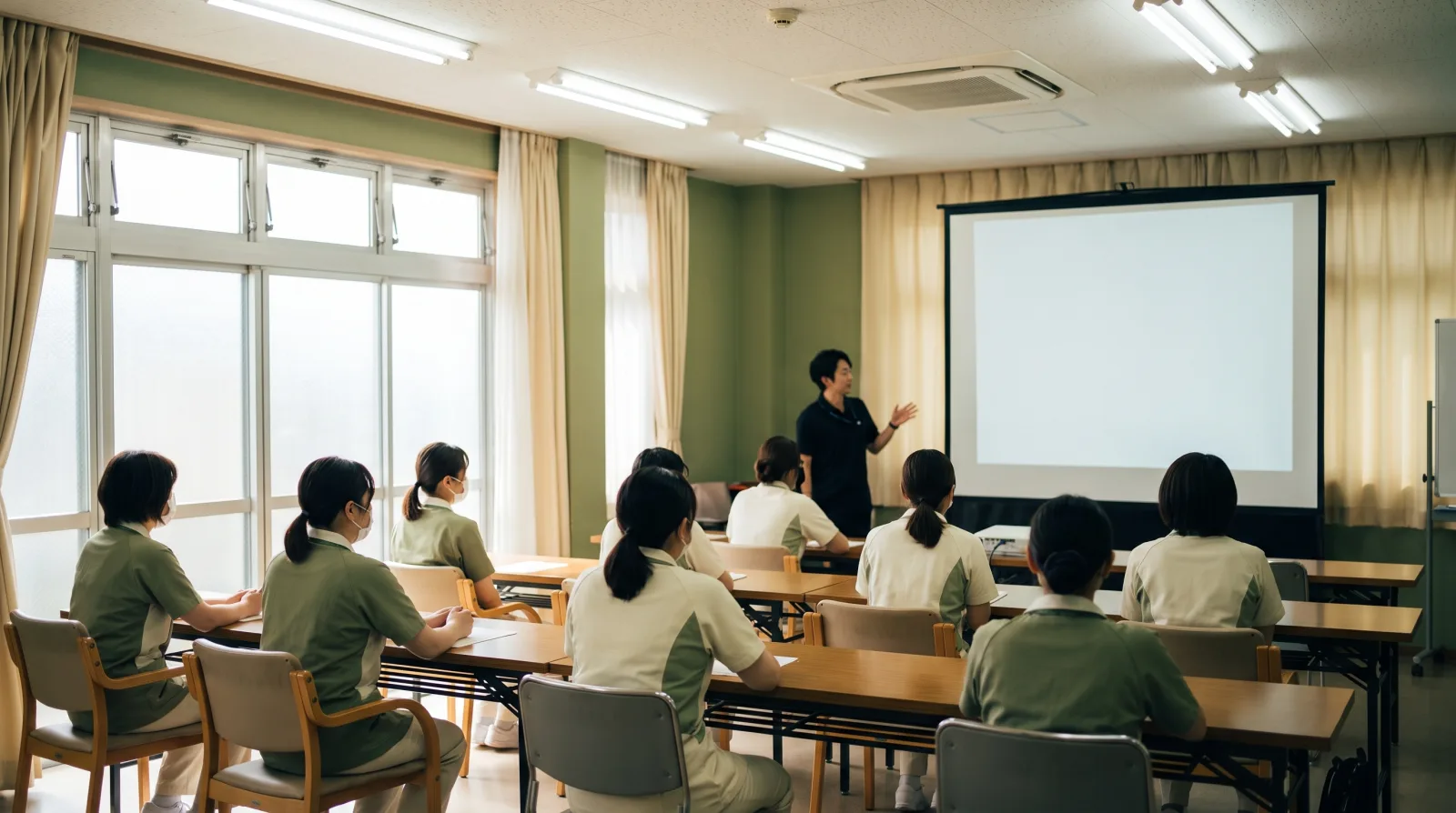 要件のうち、研修と会議はお金をかけずに満たせます