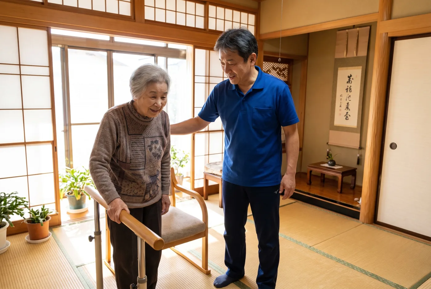 自宅でのリハビリ